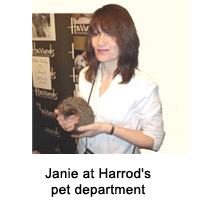 Janie at Harrods